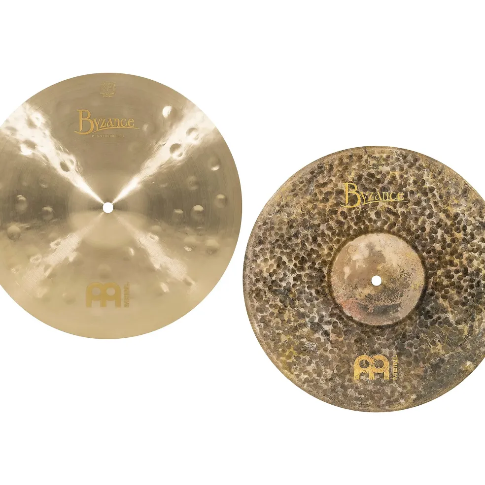 MEINL Byzance Jazz Thin Hi-Hat Traditional Cymbals 14 in.