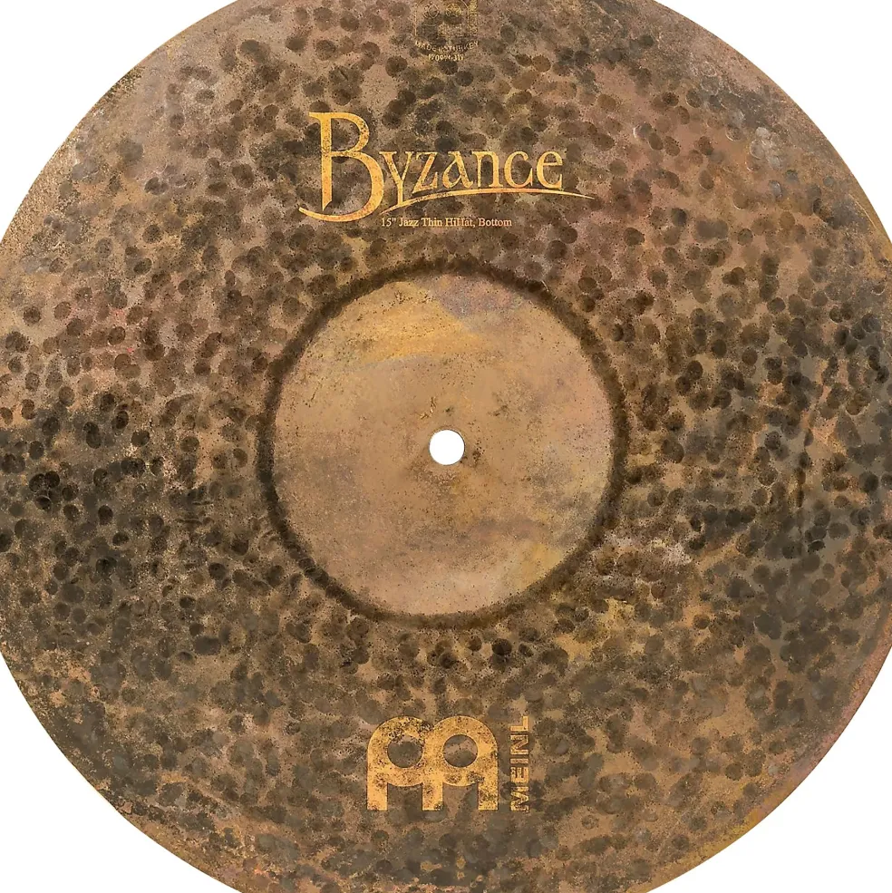MEINL Byzance Jazz Thin Traditional Hi-Hat Cymbals Pair