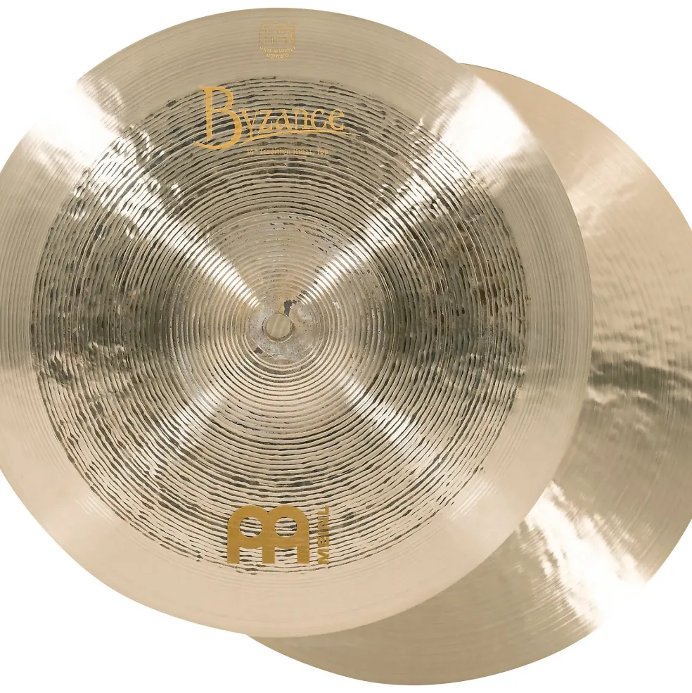MEINL Byzance Jazz Tradition Hi-Hat Cymbal Pair 14 in.