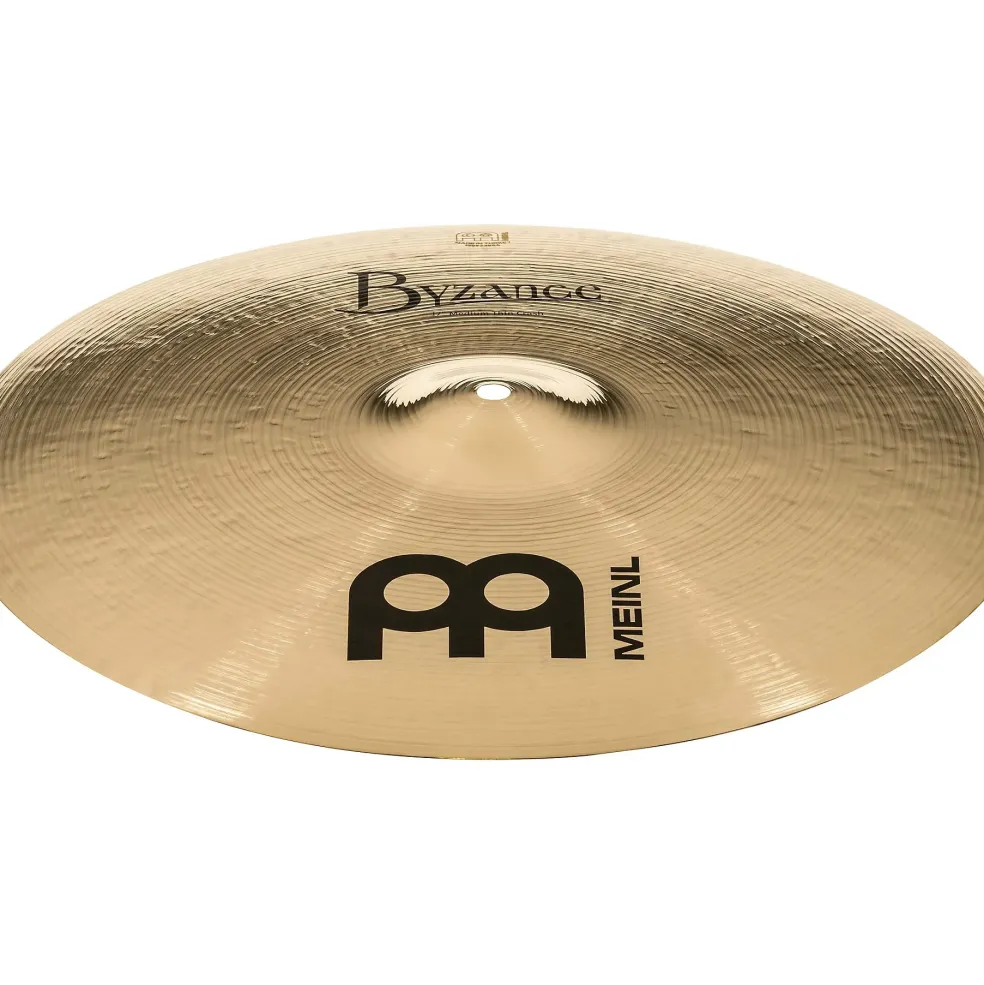 MEINL Byzance Medium Thin Crash Brilliant Cymbal 17 in.