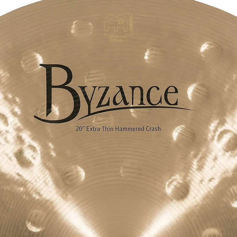 MEINL Byzance Traditional Extra Thin Hammered Crash Cymbal 20 in.