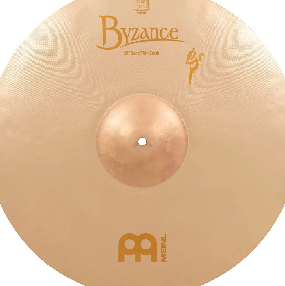 MEINL Byzance Vintage Series Benny Greb Sand Medium Crash Cymbal 18 in.