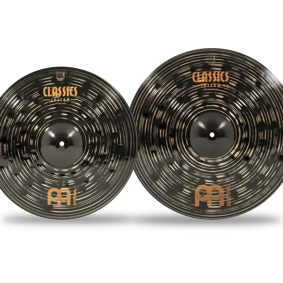 MEINL Classics Custom Dark Hi-Hat Cymbal Pair 14 in.