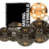 MEINL Classics Custom Dark Set Cymbal Pack With Free Trash Crash and Ching Ring 14, 16, 18 and 20 in.