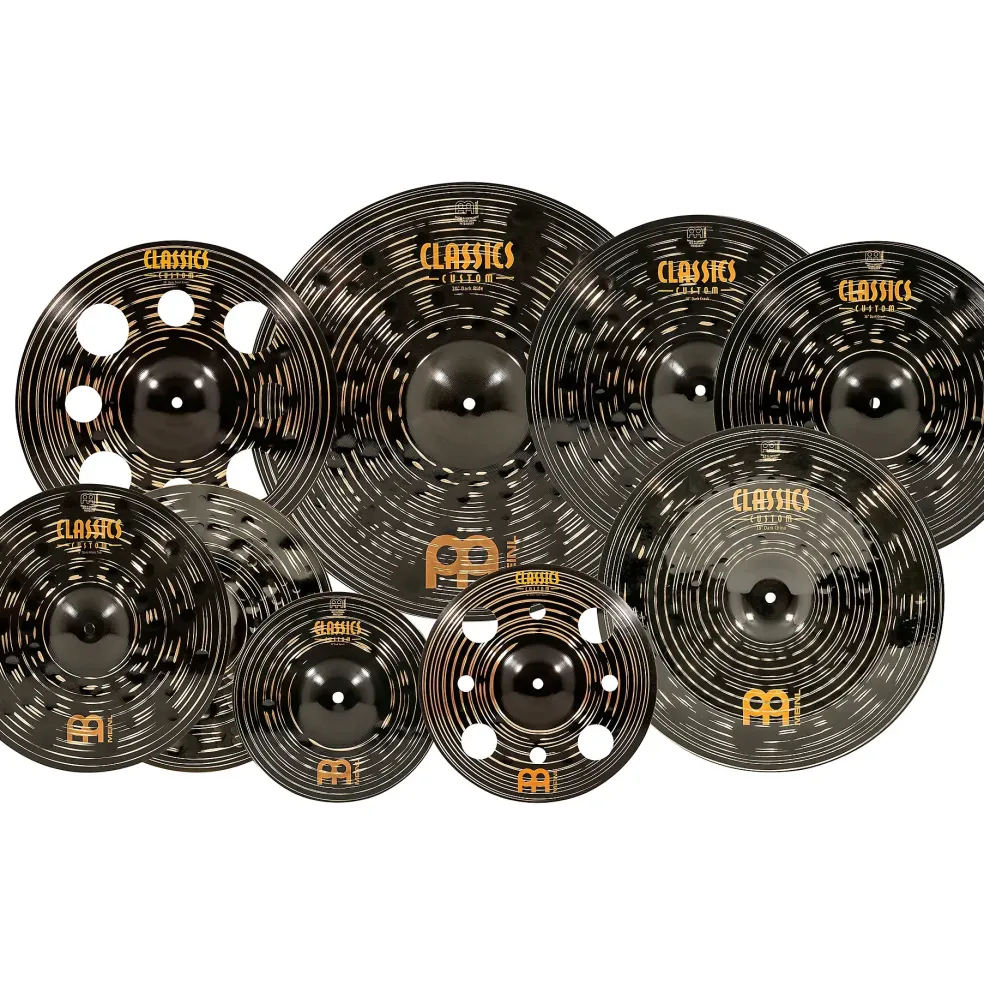 MEINL Classics Custom Dark Expanded Cymbal Set