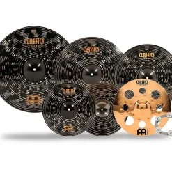 MEINL Classics Custom Dark Heavy Hi-Hat Cymbal Pair 14 in.