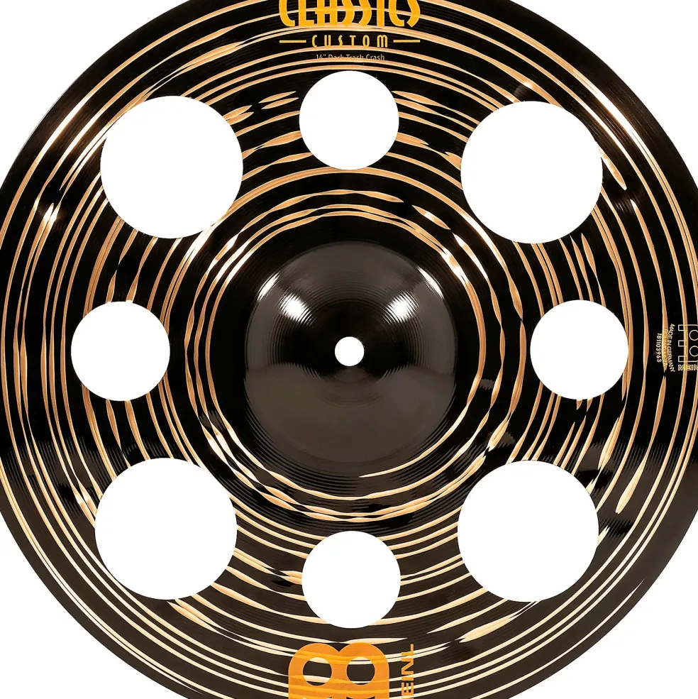 MEINL Classics Custom Dark Heavy Hi-Hat Cymbal Pair 14 in.