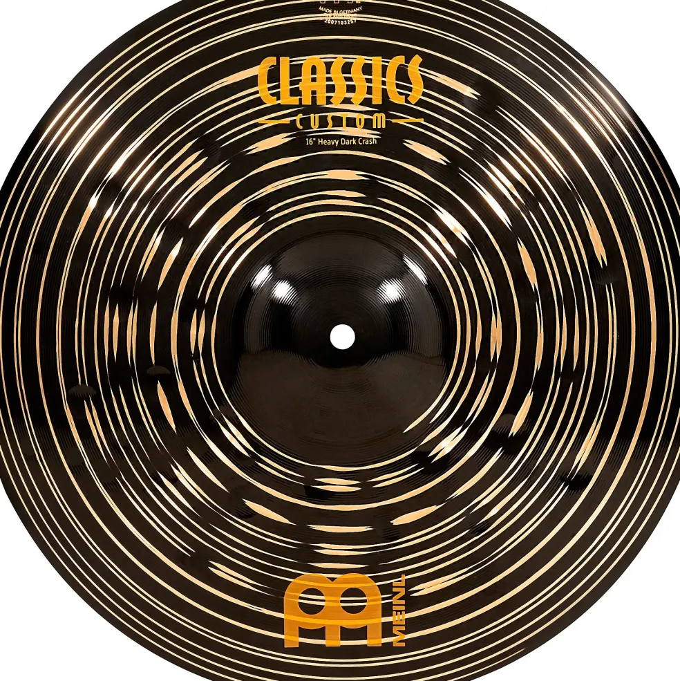 MEINL Classics Custom Dark Heavy Crash Cymbal 16 in.