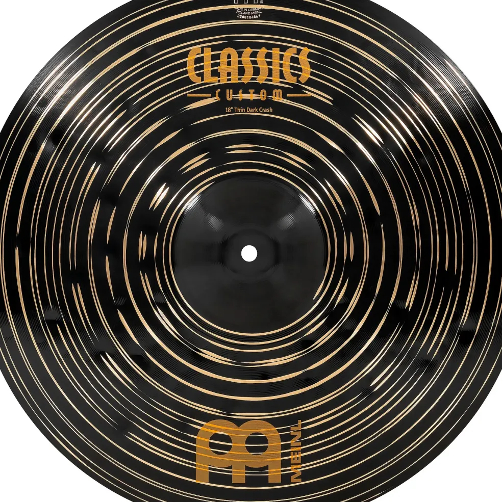 MEINL Classics Custom Dark Thin Crash Cymbal 18 in.