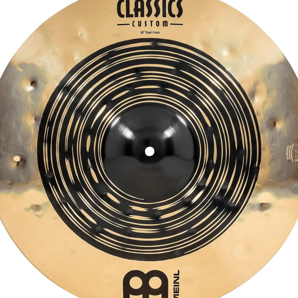 MEINL Classics Custom Dual Crash Cymbal 18 in.