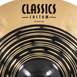 MEINL Classics Custom Dual Crash Cymbal 18 in.
