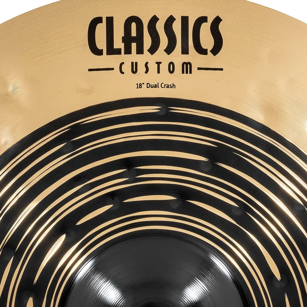 MEINL Classics Custom Dual Crash Cymbal 18 in.