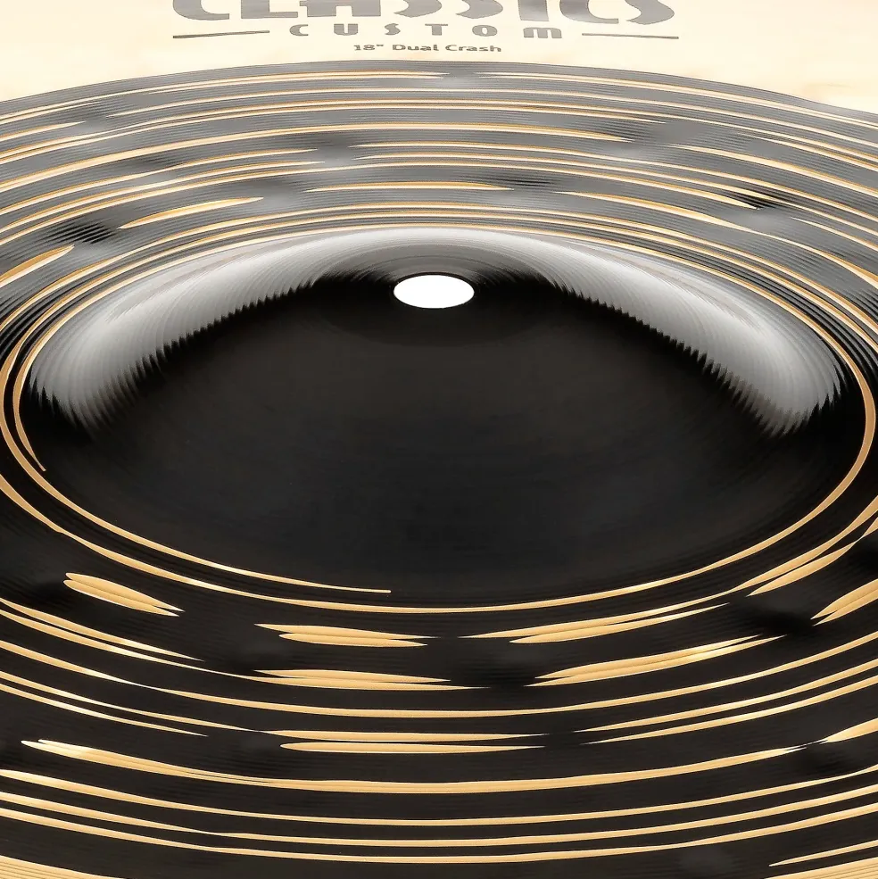 MEINL Classics Custom Dual Crash Cymbal 18 in.