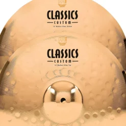 MEINL Classics Custom Medium Hi-Hats - Brilliant 14 in.