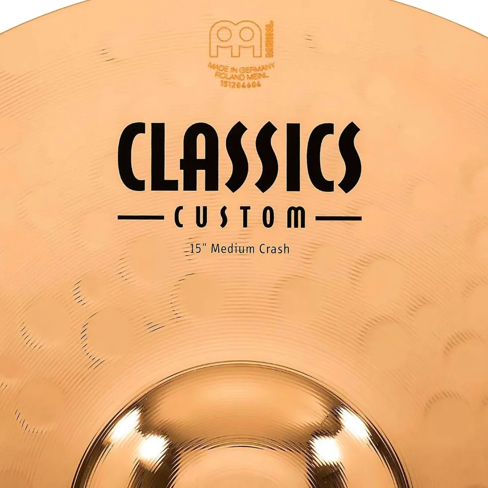 MEINL Classics Custom Medium Crash Cymbal 15 in.