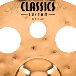 MEINL Classics Custom Trash Crash Cymbal 18 in.
