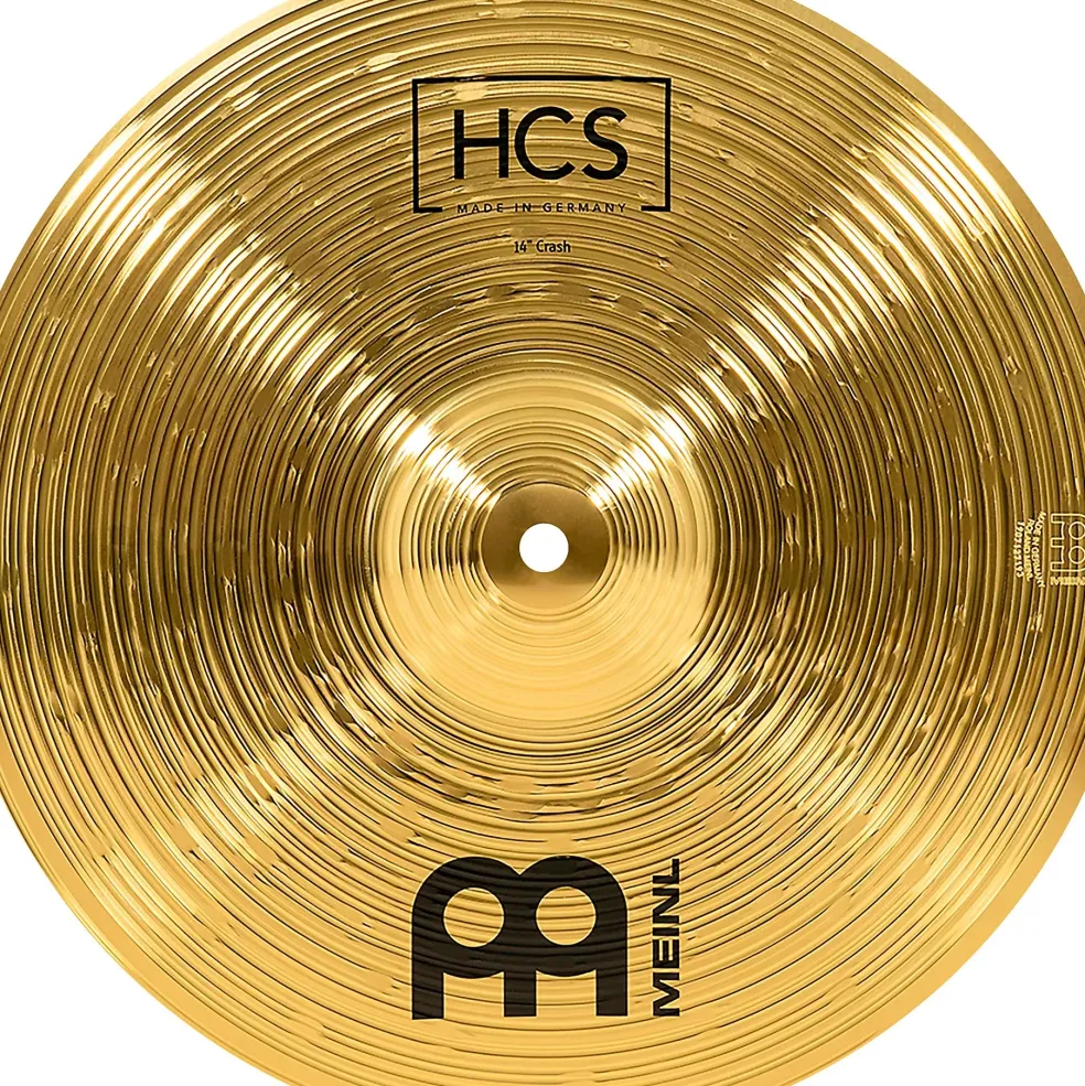 MEINL HCS Cymbal Pack With Free Splash, Sticks and Lessons
