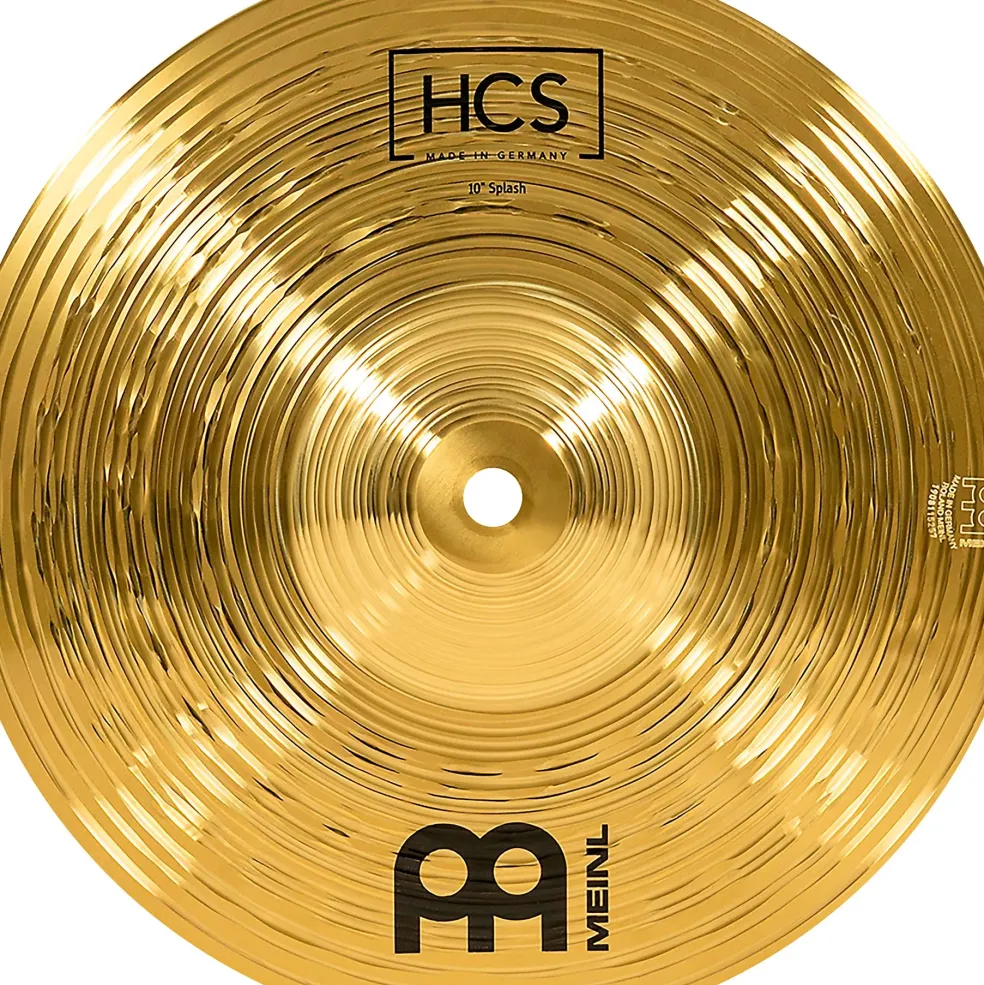 MEINL HCS Cymbal Pack With Free Splash, Sticks and Lessons