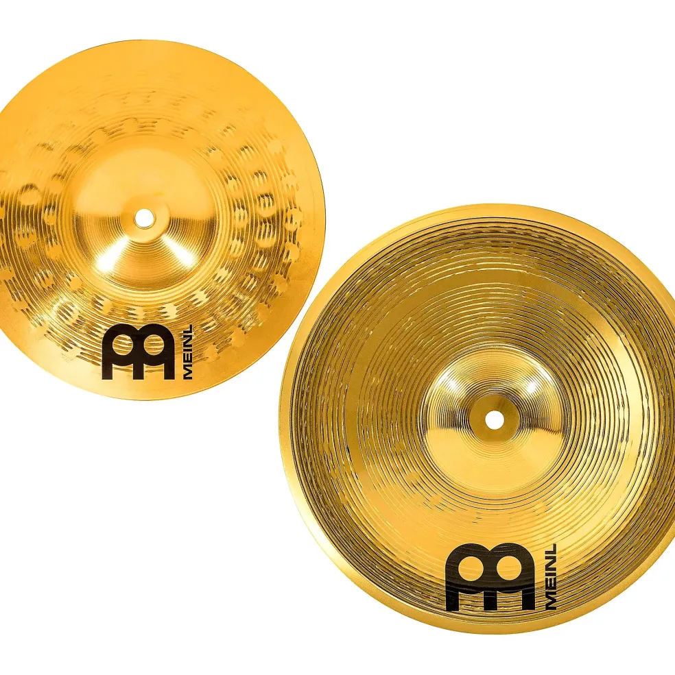 MEINL HCS-FX Splash and China Cymbal Effect Stack With Free Stacker 10 in. Splash and 12 in. China