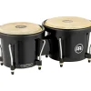 MEINL Headliner Fiberglass Bongo Black 6-3/4 in. and 7-1/2 in.