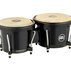 MEINL Headliner Fiberglass Bongo Black 6-3/4 in. and 7-1/2 in.