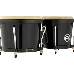 MEINL Headliner Fiberglass Bongo Black 6-3/4 in. and 7-1/2 in.