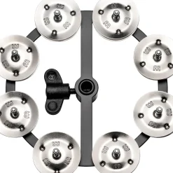 MEINL Hi-Hat Tambourine Black 1 Row