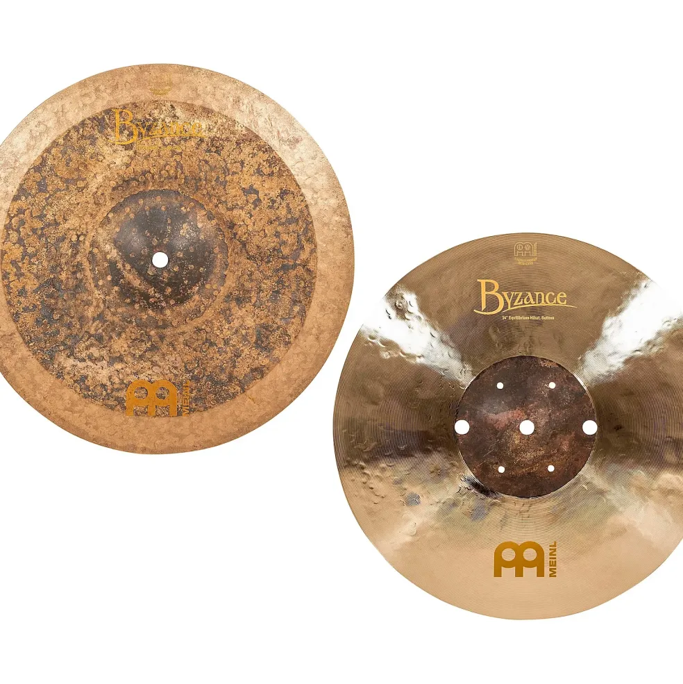 MEINL Matt Garstka Signature Byzance Equilibrium Hi-Hat Cymbal Pair