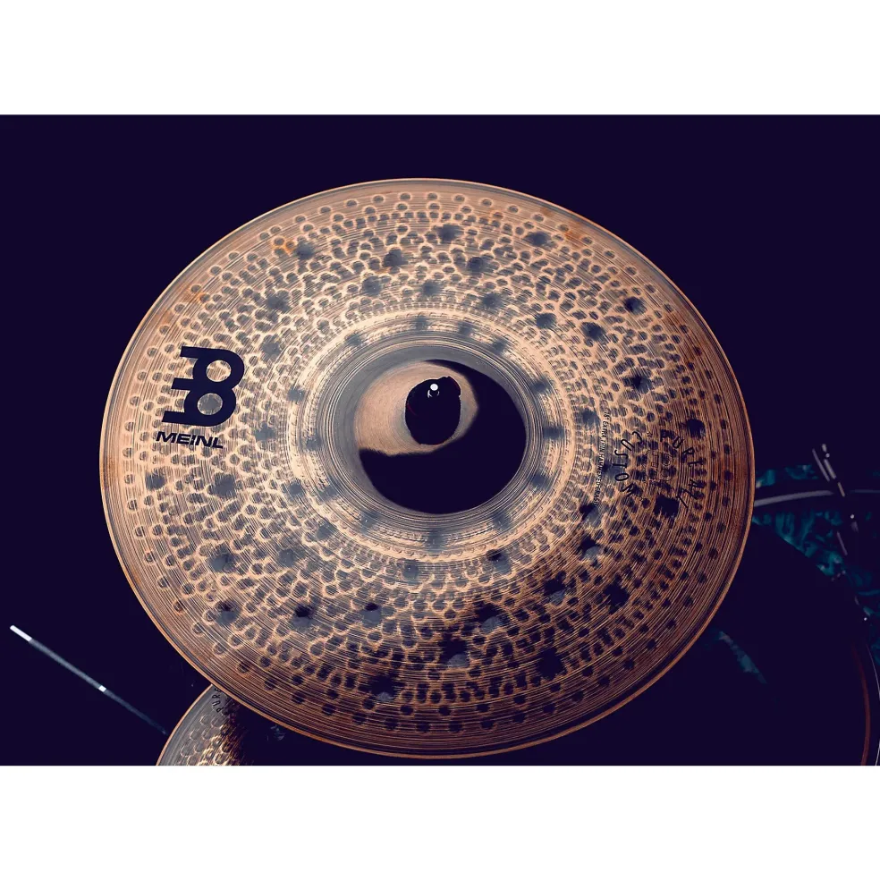 MEINL Pure Alloy Custom Extra Thin Hammered Crash Cymbal 18 in.