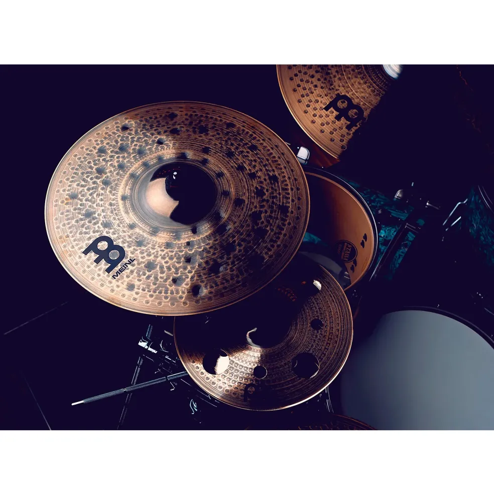 MEINL Pure Alloy Custom Extra Thin Hammered Crash Cymbal 18 in.