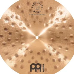 MEINL Pure Alloy Extra Hammered Hi-Hat Pair 15 in.