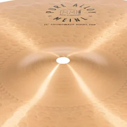 MEINL Pure Alloy Soundwave Hi-Hat Pair 15 in.