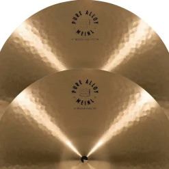 MEINL Pure Alloy Traditional Medium Hi-Hat Cymbal Pair 14 in.