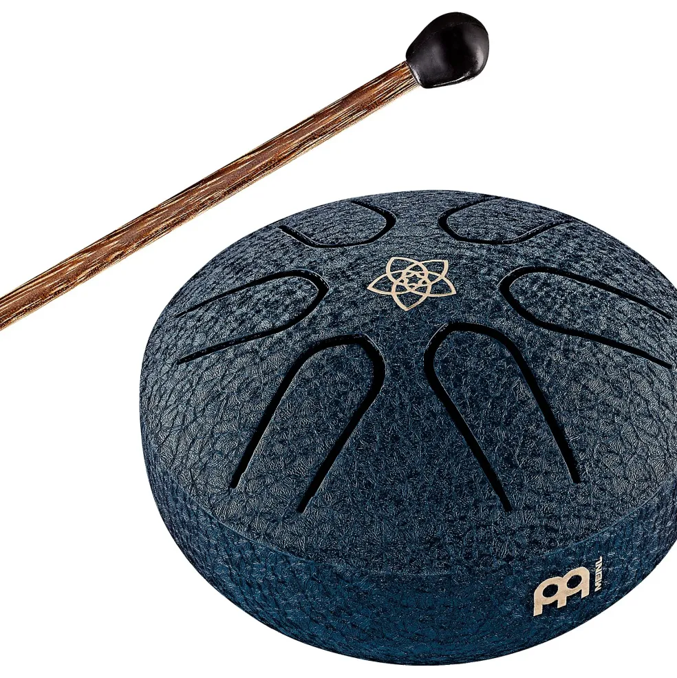 MEINL Sonic Energy A Major Pocket Steel Tongue Drum, Venus Flower