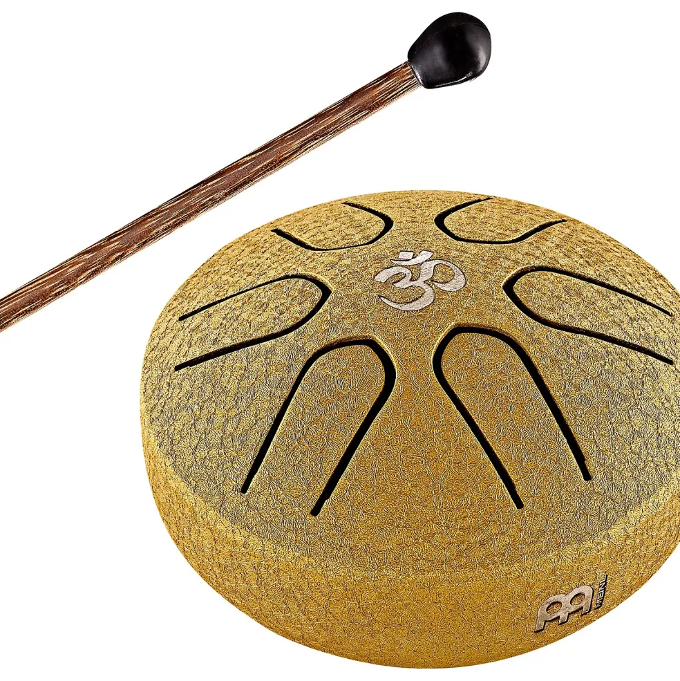 MEINL Sonic Energy A Major Pocket Steel Tongue Drum, Om