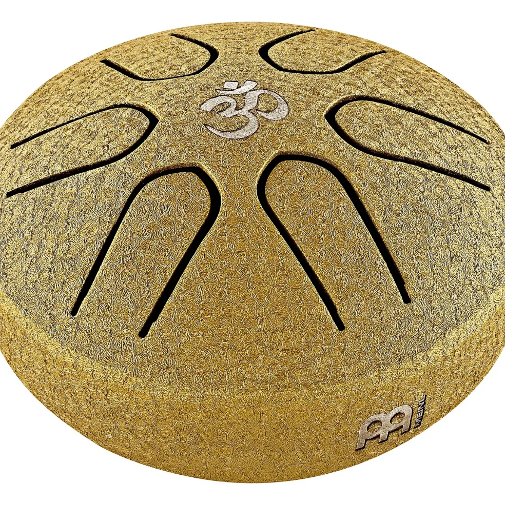 MEINL Sonic Energy A Major Pocket Steel Tongue Drum, Om