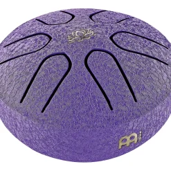MEINL Sonic Energy A Major Pocket Steel Tongue Drum, Lotus Flower