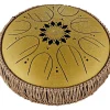 MEINL Sonic Energy C Major Medium Octave Steel Tongue Drum Gold