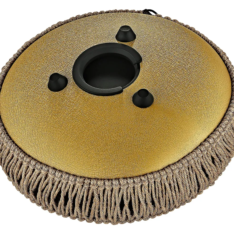 MEINL Sonic Energy C Major Medium Octave Steel Tongue Drum Gold