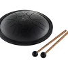MEINL Sonic Energy F Minor Small Steel Tongue Drum Black