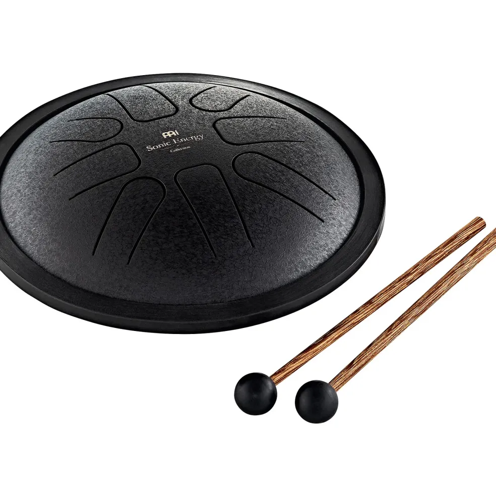MEINL Sonic Energy F Minor Small Steel Tongue Drum Black