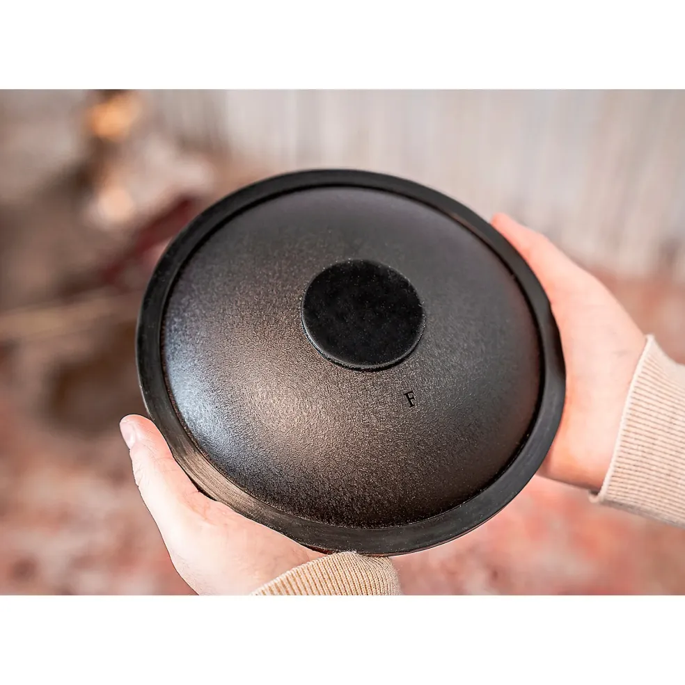 MEINL Sonic Energy F Minor Small Steel Tongue Drum Black