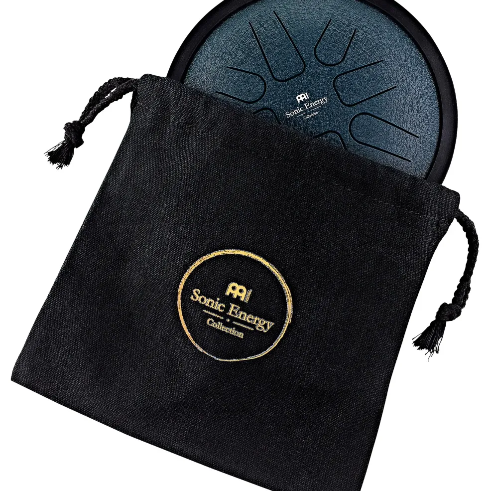 MEINL Sonic Energy G Minor Small Steel Tongue Drum Navy Blue