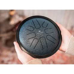 MEINL Sonic Energy G Minor Small Steel Tongue Drum Navy Blue