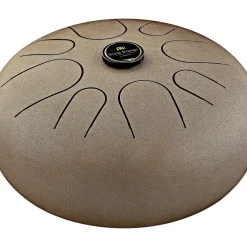 MEINL Sonic Energy Steel Tongue Drum in Key of G Major Vintage Brown