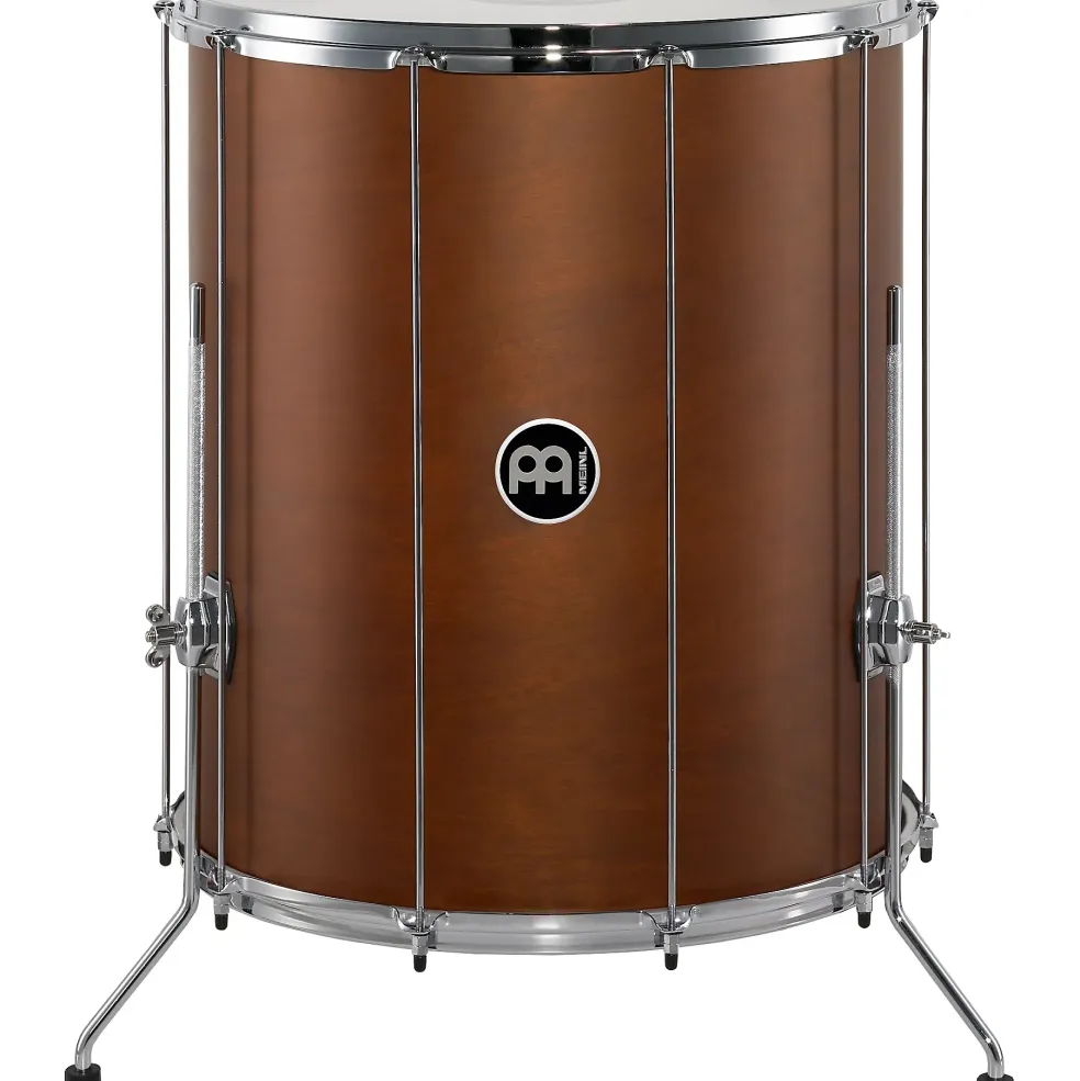 MEINL Stand Alone Wood Surdo With Legs 24 x 20 in. African Brown
