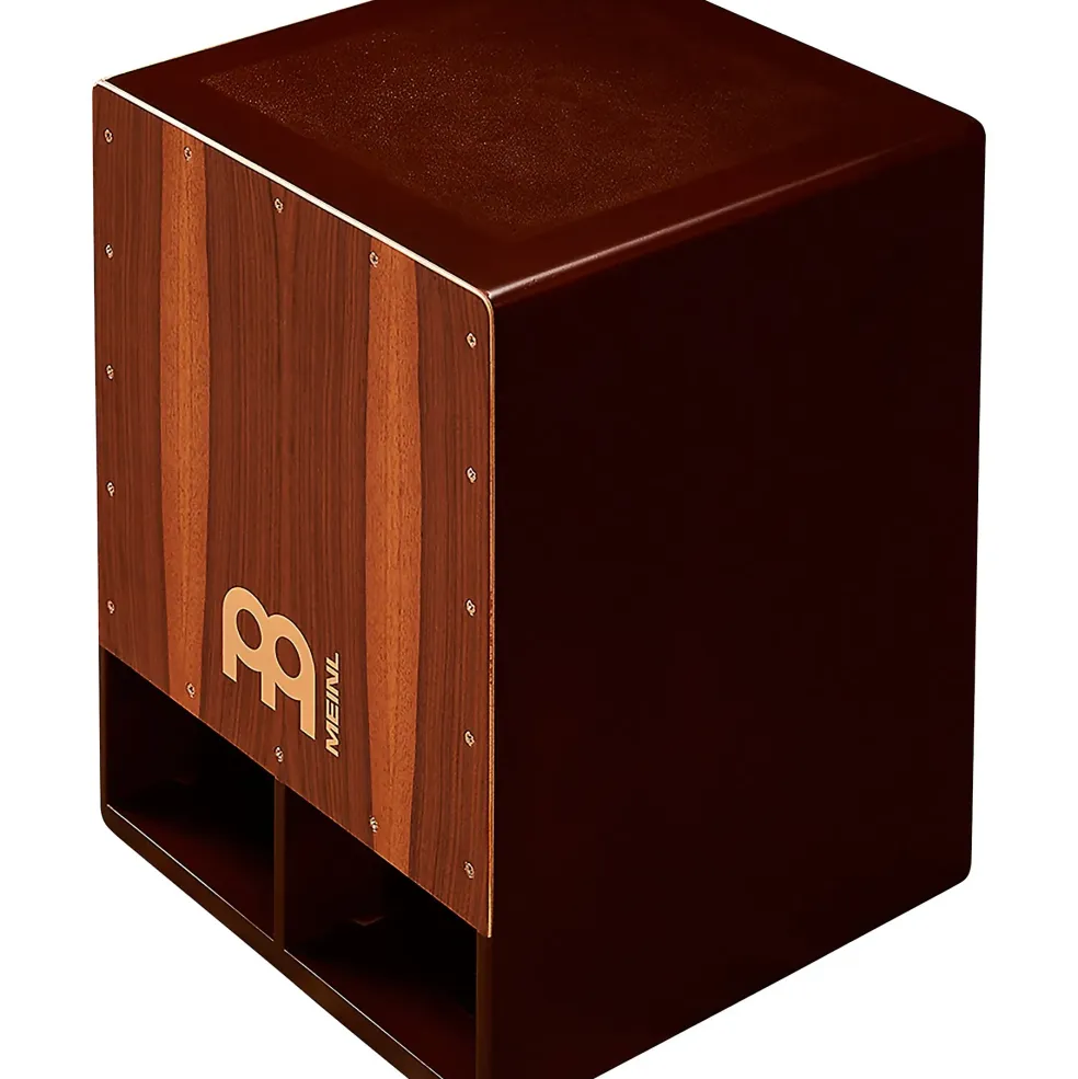 MEINL Subwoofer Jumbo Bass Cajon Walnut Frontplate