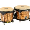 MEINL 30th Anniversary Edition Wood Bongo Leopard Burl