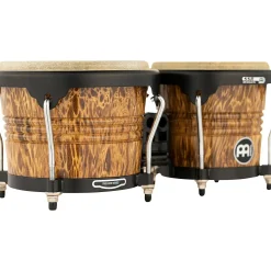 MEINL 30th Anniversary Edition Wood Bongo Leopard Burl