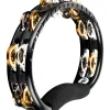 MEINL Traditional Handheld Molded ABS Tambourine Black